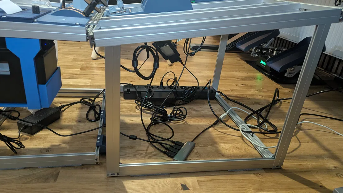 Bệ điều khiển (Pedestal) A320 bằng nhôm định hình - Image 9