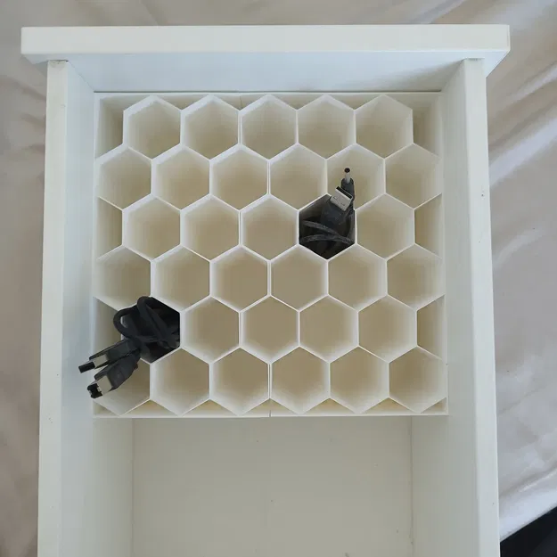 Bộ sắp xếp ngăn kéo dạng tổ ong tham số – Dành cho IKEA MICKE - Image 1