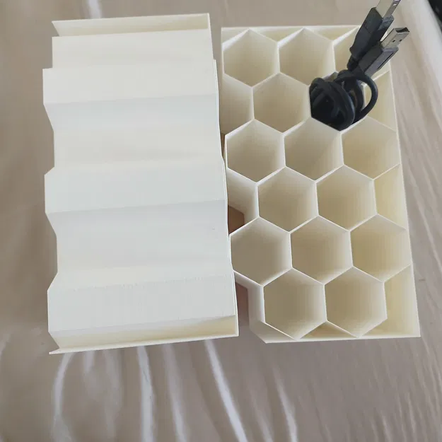 Bộ sắp xếp ngăn kéo dạng tổ ong tham số – Dành cho IKEA MICKE - Image 4