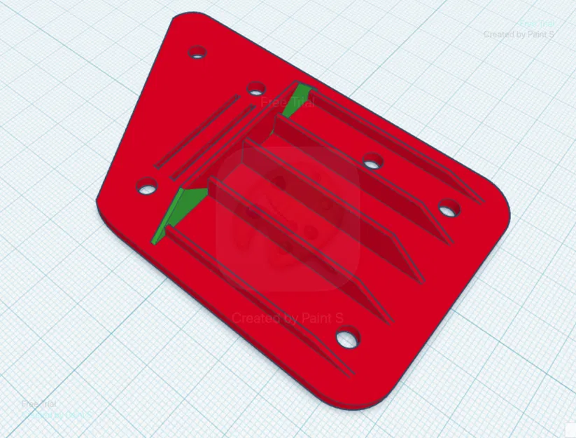 Ngàm nâng màn hình Creality Ender3 V3 KE - Tối ưu cho lồng chụp - Image 1