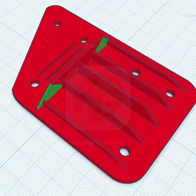 Ngàm nâng màn hình Creality Ender3 V3 KE - Tối ưu cho lồng chụp