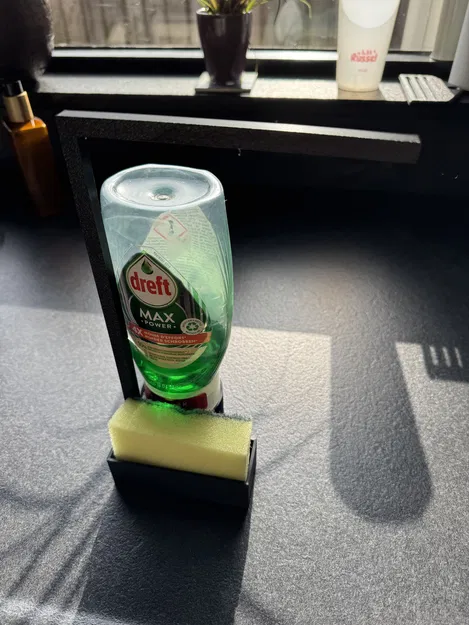 Giá đỡ nước rửa chén và bọt biển đa năng (Kitchen Helper) - Image 4