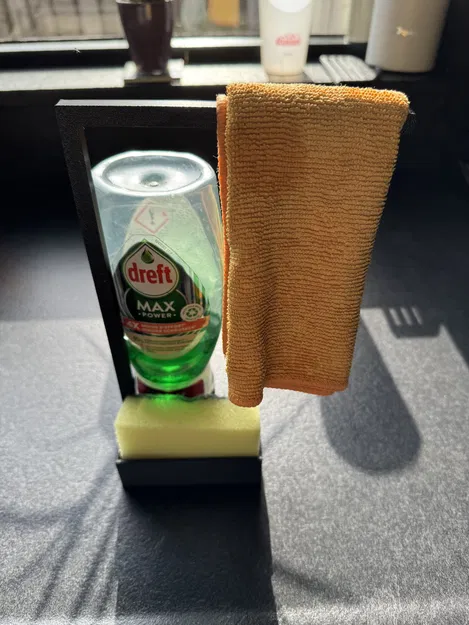 Giá đỡ nước rửa chén và bọt biển đa năng (Kitchen Helper) - Image 5