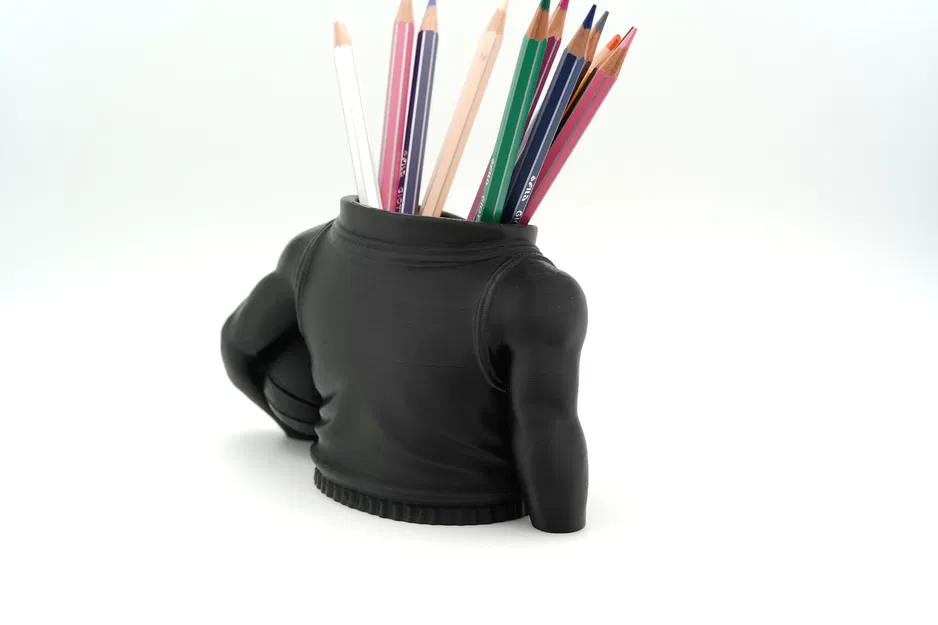 Ống Cắm Bút Cầu Thủ Bóng Rổ – Mô Hình 3D Đựng Bút Trang Trí Bàn Làm Việc - Image 2