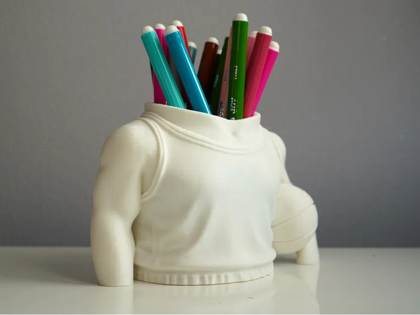 Ống Cắm Bút Cầu Thủ Bóng Rổ – Mô Hình 3D Đựng Bút Trang Trí Bàn Làm Việc - Image 7