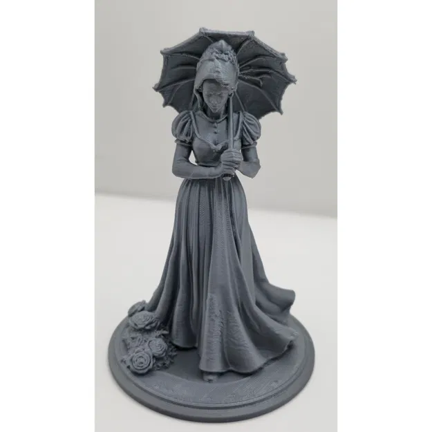 Tượng Quý Cô Cầm Ô – Mô hình nhân vật phong cách Bridgerton - Image 1