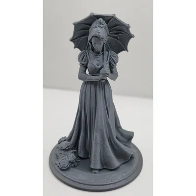 Tượng Quý Cô Cầm Ô – Mô hình nhân vật phong cách Bridgerton