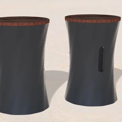 Bộ lọ trang trí 3D đa năng (Tarro decorativo) cho không gian hiện đại