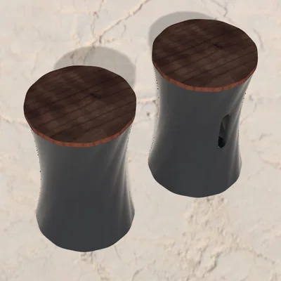 Bộ lọ trang trí 3D đa năng (Tarro decorativo) cho không gian hiện đại
