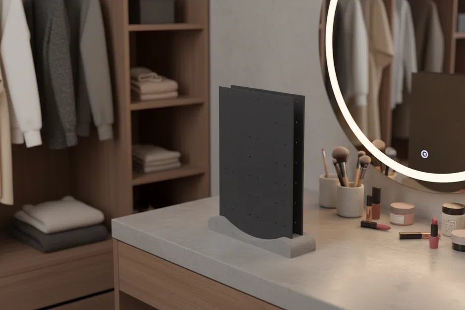 Giá treo bông tai in 3D tiện dụng cho bàn trang điểm - Image 3