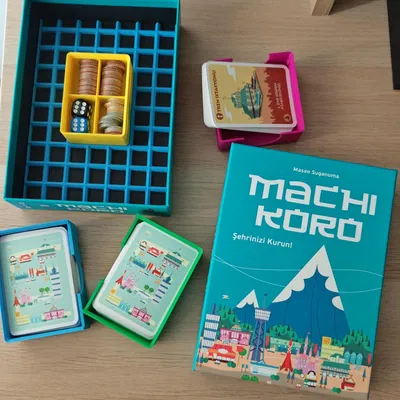 Khay đựng Machi Koro chuẩn Gridfinity