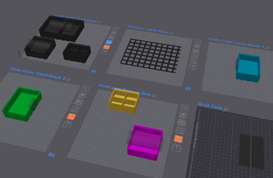 Khay đựng Machi Koro chuẩn Gridfinity - Image 3