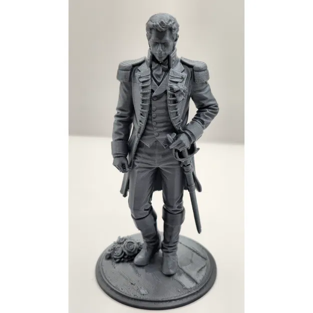 Tượng Quý Ông Quân Đội – Mô hình nhân vật phong cách Bridgerton - Image 1