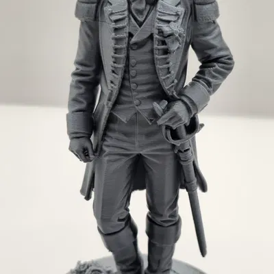 Tượng Quý Ông Quân Đội – Mô hình nhân vật phong cách Bridgerton