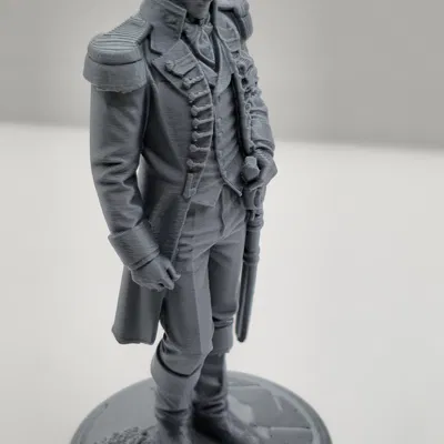 Tượng Quý Ông Quân Đội – Mô hình nhân vật phong cách Bridgerton