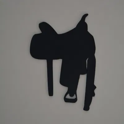 Mô hình trang trí hình yên ngựa Western (Westernsattel) độc đáo