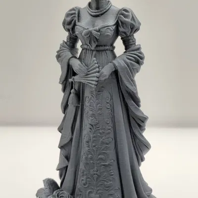 Tượng Quý Bà - Mô hình Nữ công tước theo phong cách Bridgerton