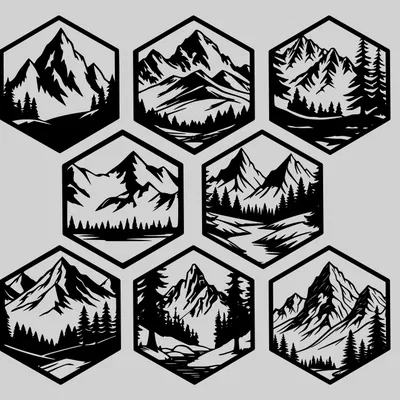 Bộ Sưu Tập Tranh Treo Tường Hình Lục Giác