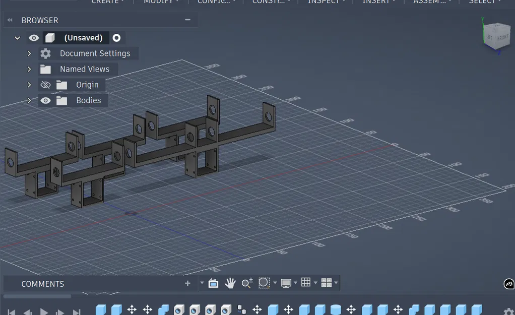 Bộ giá đỡ 3D in linh kiện ăng-ten Yagi tự chế chuyên nghiệp - Image 1