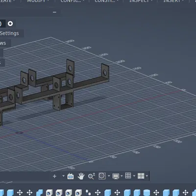 Bộ giá đỡ 3D in linh kiện ăng-ten Yagi tự chế chuyên nghiệp