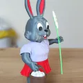 Mô hình Bunny girl (Cô bé thỏ) - Thumbnail 3