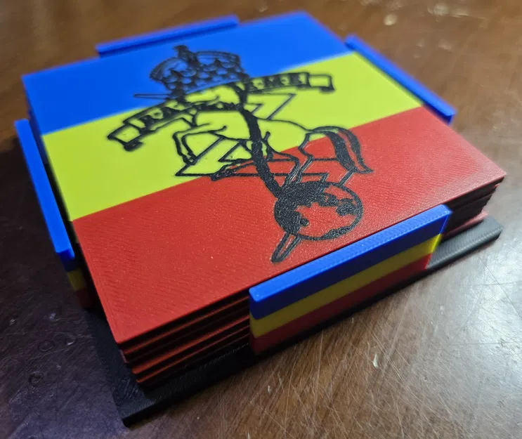 Đế lót ly Quân đội Úc RAEME (Vương miện Nhà vua) - Image 3