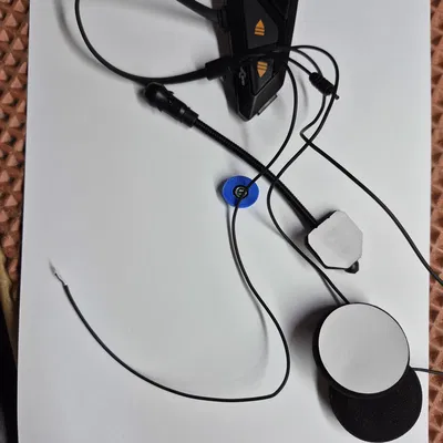 Ngàm cố định micro Freedconn FG cho nón bảo hiểm fullface 3D