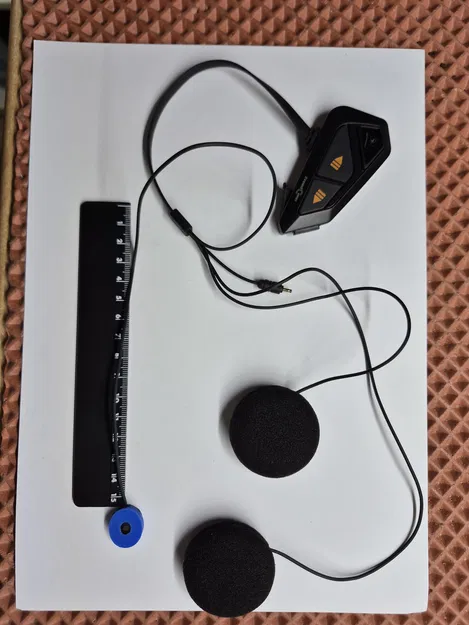 Ngàm cố định micro Freedconn FG cho nón bảo hiểm fullface 3D - Image 7