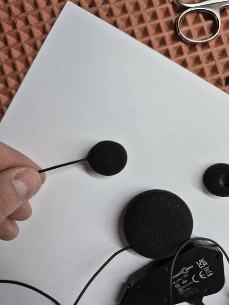 Ngàm cố định micro Freedconn FG cho nón bảo hiểm fullface 3D - Image 10