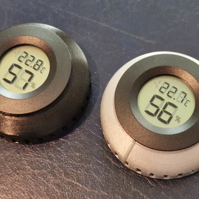 Vỏ hộp gắn tường cho đồng hồ đo nhiệt độ / độ ẩm (dạng tròn)