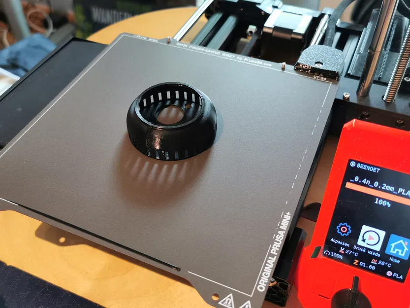 Vỏ hộp gắn tường cho đồng hồ đo nhiệt độ / độ ẩm (dạng tròn) - Image 7