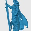 Mô hình Tiefling Paladin 3D cho D&D và Game Tabletop - Thumbnail 2