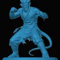 Mô hình Tiefling Monk - Figure in 3D chất lượng cho D&D - Thumbnail 1
