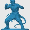 Mô hình Tiefling Monk - Figure in 3D chất lượng cho D&D - Thumbnail 3