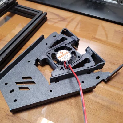 Thanh giằng Kirigami cho Voron v0 kèm giá gắn quạt 40mm