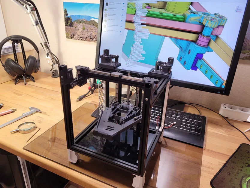 Thanh giằng Kirigami cho Voron v0 kèm giá gắn quạt 40mm - Image 3