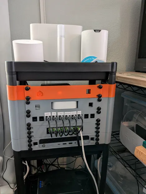 Ngàm gắn Server Rack 10 inch cho kệ IKEA Vesken - Image 1