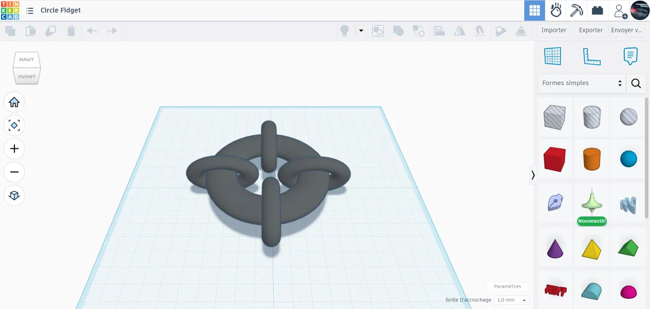 Mô hình Circle Fidget - Image 1
