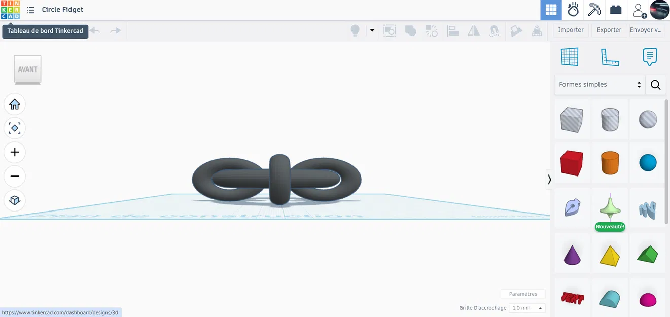 Mô hình Circle Fidget - Image 4