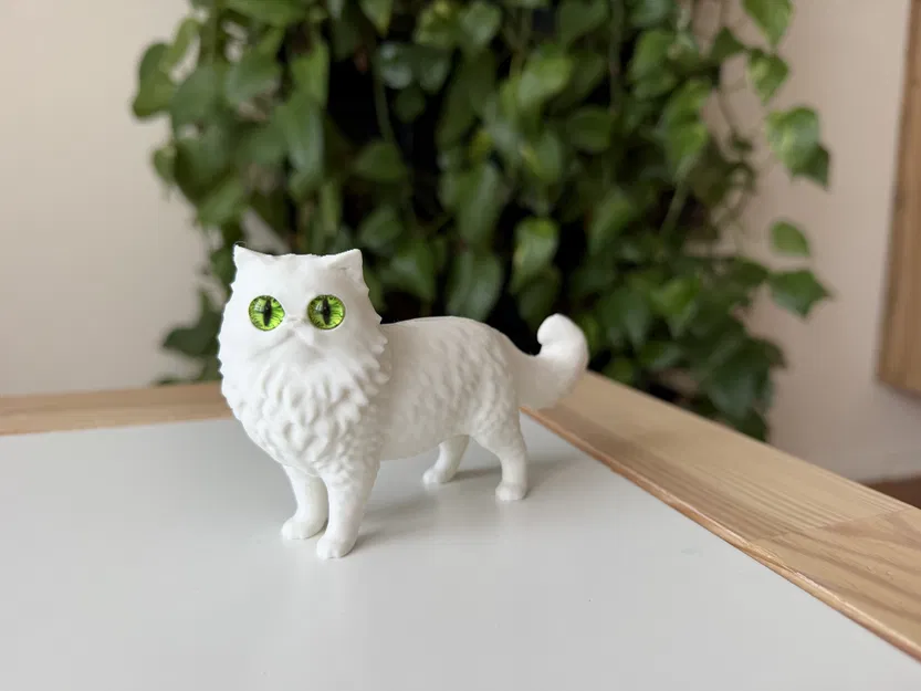 Mô hình Mèo Ba Tư (Persian Cat) 3D sống động - Image 1