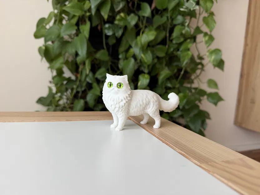 Mô hình Mèo Ba Tư (Persian Cat) 3D sống động - Image 2