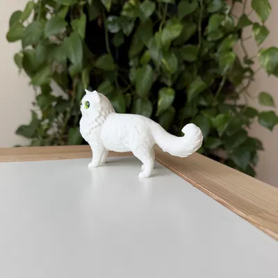 Mô hình Mèo Ba Tư (Persian Cat) 3D sống động