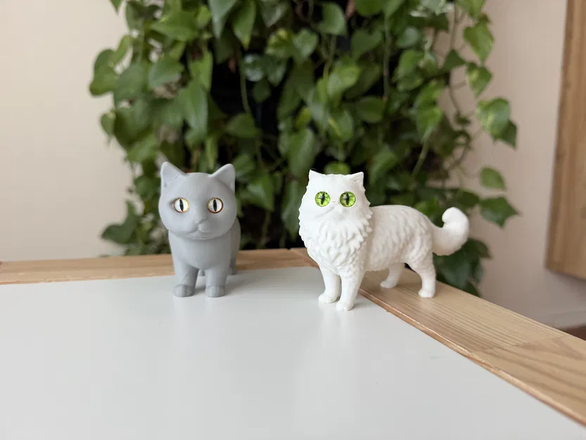 Mô hình Mèo Ba Tư (Persian Cat) 3D sống động - Image 8