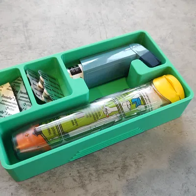 Hộp sơ cứu khẩn cấp - Dành cho Epipen, ống hít và thuốc