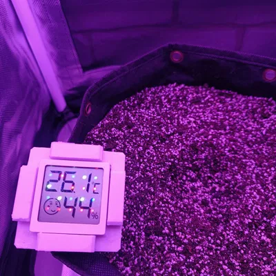 Giá đỡ cắm nhiệt ẩm kế 3D tiện lợi cho chậu cây và lều trồng