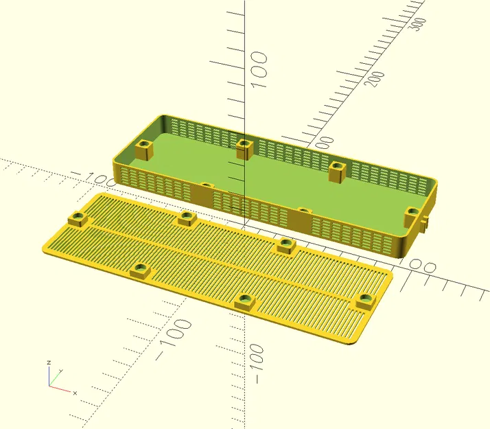 Hộp đựng hạt hút ẩm silica gel cho máy sấy Sunlu SP2 - Parametric - Image 3