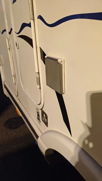 Nắp thay thế cho ổ cắm điện ngoài trời xe motorhome - Image 1