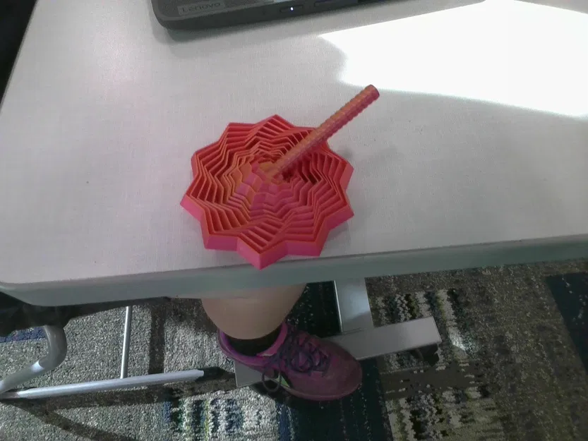 Mô hình 3D vật thể trang trí hình ngôi sao xếp tầng độc đáo - Image 1