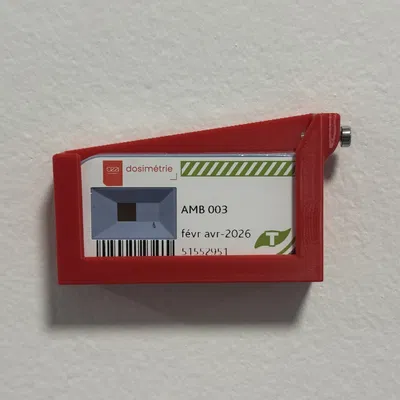Giá đỡ thiết bị đo liều bức xạ (Dosimètre) cho phòng khám