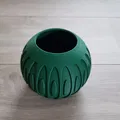 Bình Cầu Gợn Sóng (Ribbed Orb Vase) - Thumbnail 2